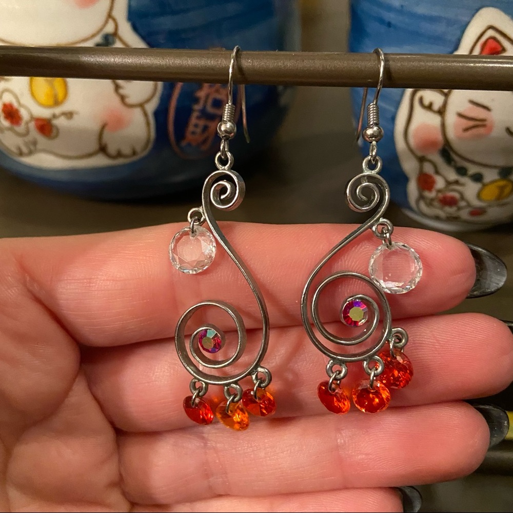 Sparkly Earrings 🌹